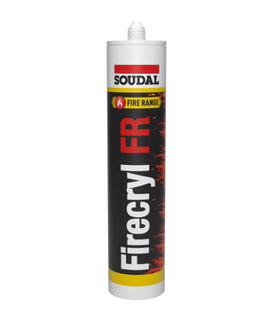Soudal fire retardant Firecryl FR - Grey 310ml - Premium from Soudal - Shop now at Firebox Australia