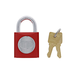 Lockwood 225 Red Fire Brigade 19MM shackle Padlock, Keyed Alike 003  12432 - Premium Door Hardware from Lockwood - Shop now at Firebox Australia