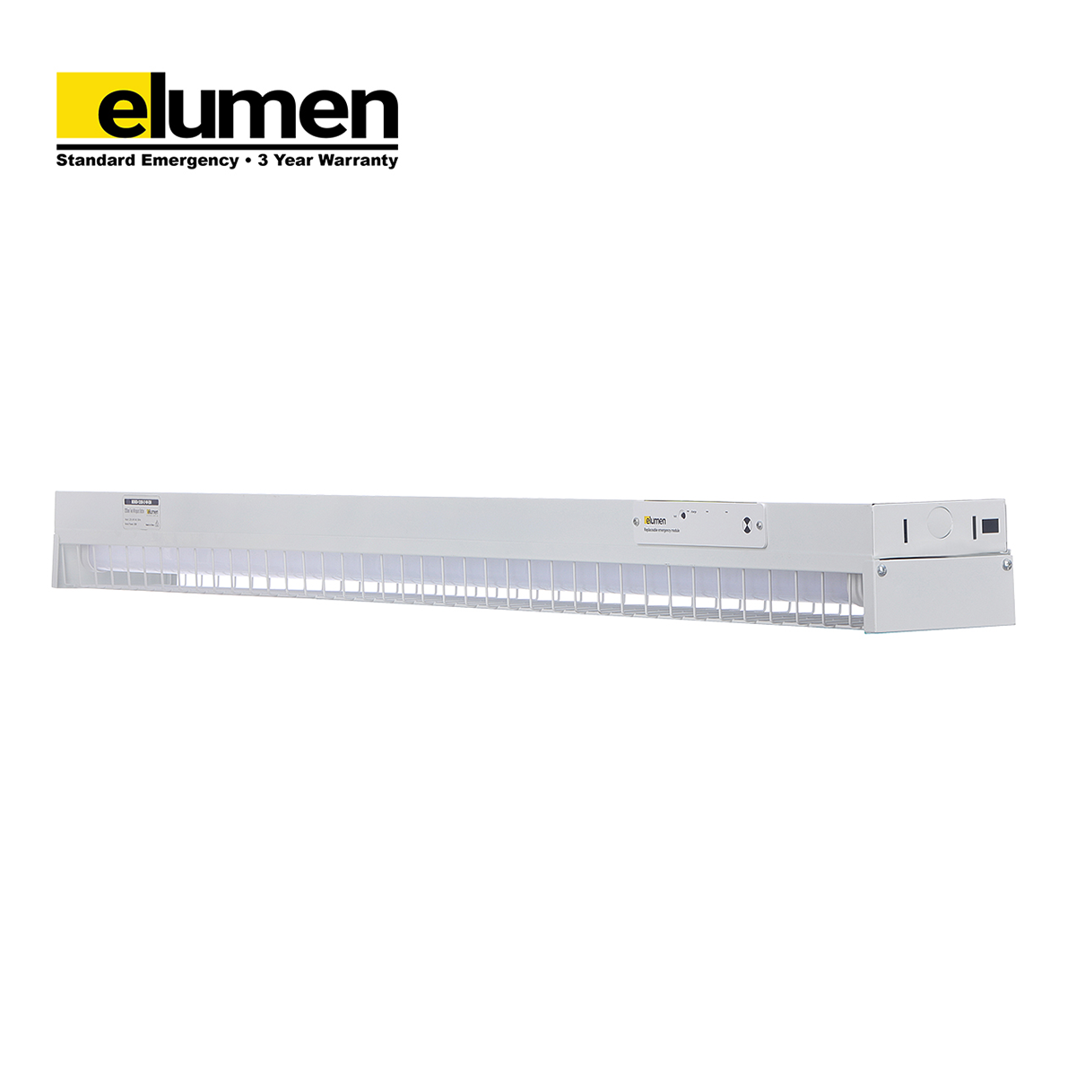 LED Emergency Batten -Four Foot Wire Guard -Emergency - Premium Exit & Emergency Lighting from elumen - Shop now at Firebox Australia