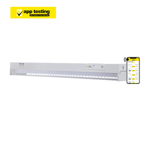 LED Emergency Batten -Four Foot Wire Guard -App Testing - Premium Exit & Emergency Lighting from elumen - Shop now at Firebox Australia