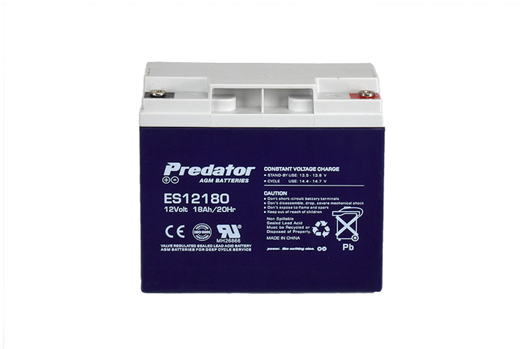 12V 18Ah Sealed Lead Acid Battery - Premium Batteries from Predator - Shop now at Firebox Australia