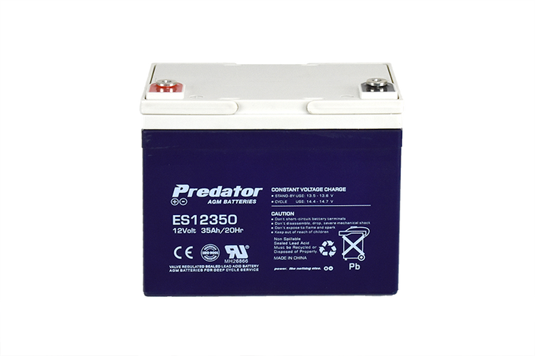 12V 35Ah Sealed Lead Acid Battery - Premium Batteries from Predator - Shop now at Firebox Australia