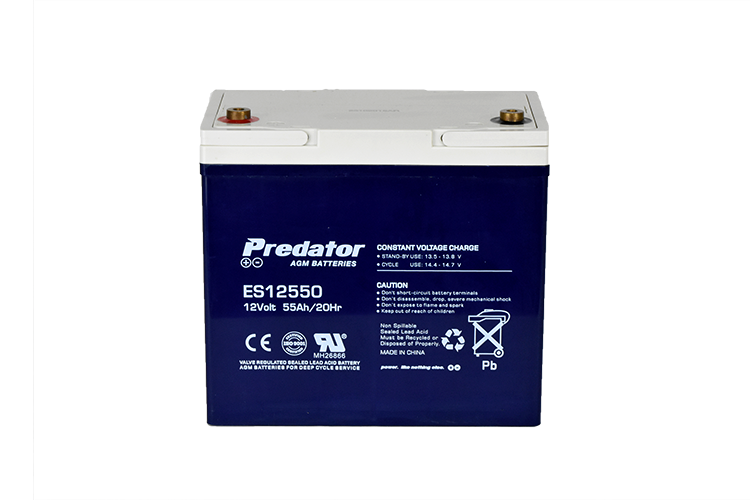 12V 55Ah Sealed Lead Acid Battery - Premium Batteries from Predator - Shop now at Firebox Australia