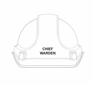 3M/Unisafe White Chief Fire Warden Hardhat - Premium  from 3m - Shop now at Firebox Australia