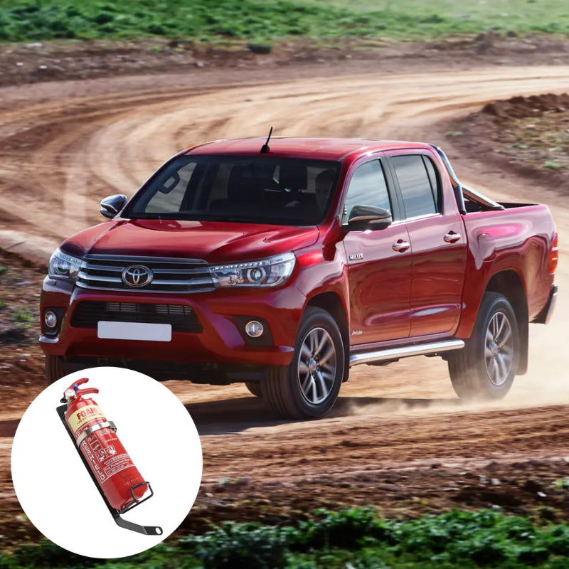 Fire Extinguisher Bracket, Suitable for Toyota Hilux N80 (2016+) - Premium  from Kap Industries - Shop now at Firebox Australia