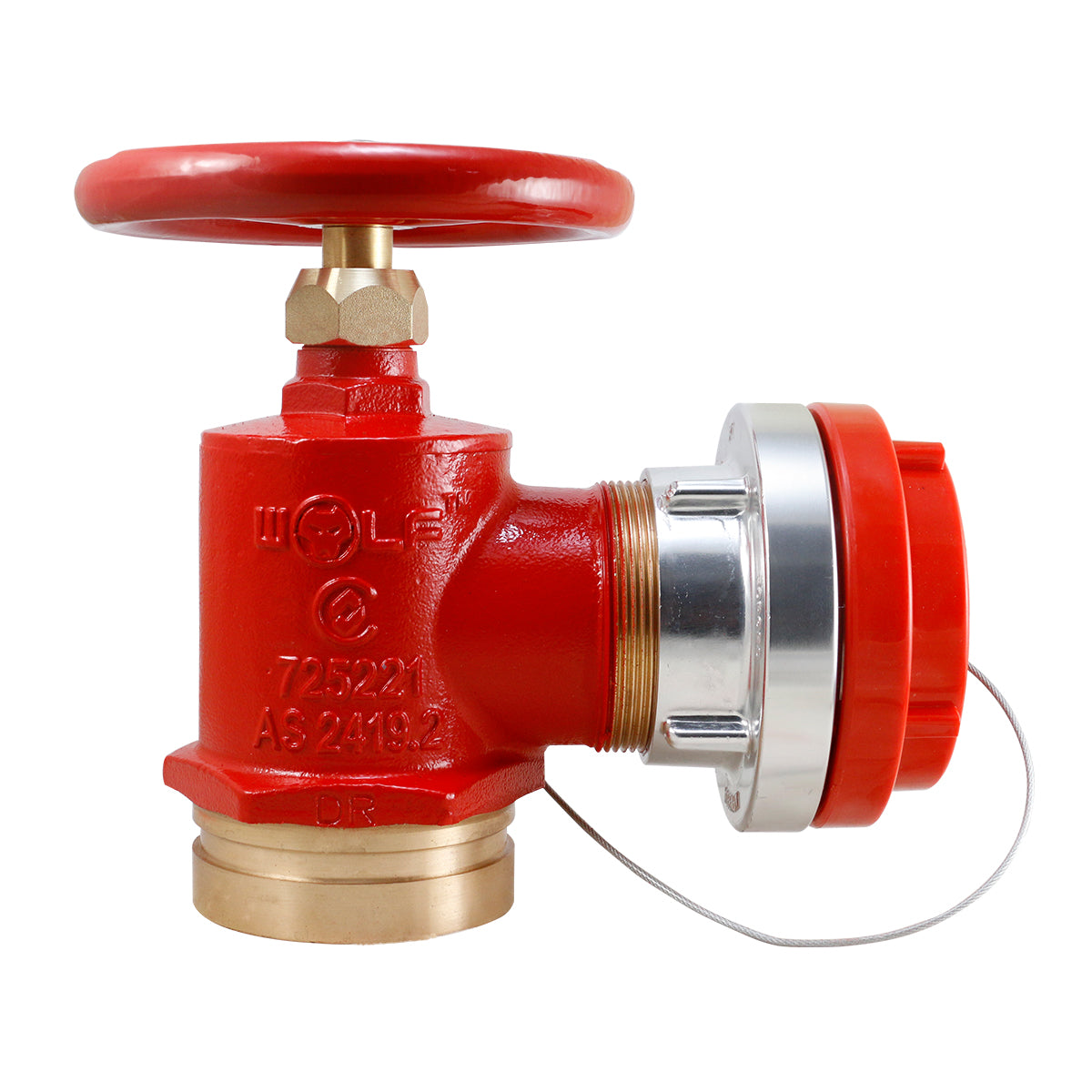 65mm BSP threaded Storz x 80mm Roll Groove Inlet, Suits NSW, SA, ACT and TAS - Premium NSW Type, TAS Type, ACT Type from Wolf - Shop now at Firebox Australia