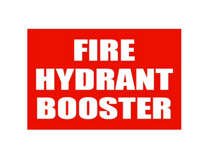 Self-adhesive Fire hydrant and booster location Sign - Premium  from Firebox - Shop now at Firebox Australia