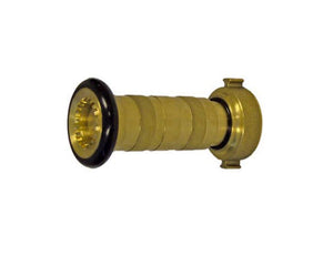 Brass 40mm BSP female jet fire hose nozzle - Premium  from Wolf - Shop now at Firebox Australia