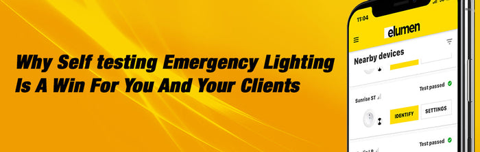 Why Self testing Emergency Lighting Is A Win For You And Your Clients