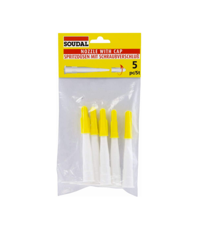 Nozzle with caps - Premium  from Soudal - Shop now at Firebox Australia