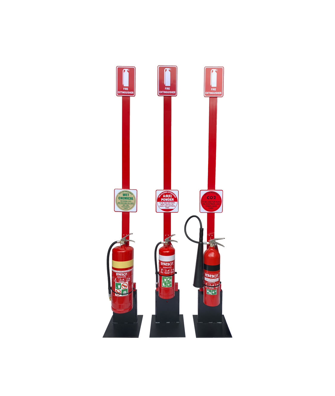 Big Red Portable Extinguisher Stand