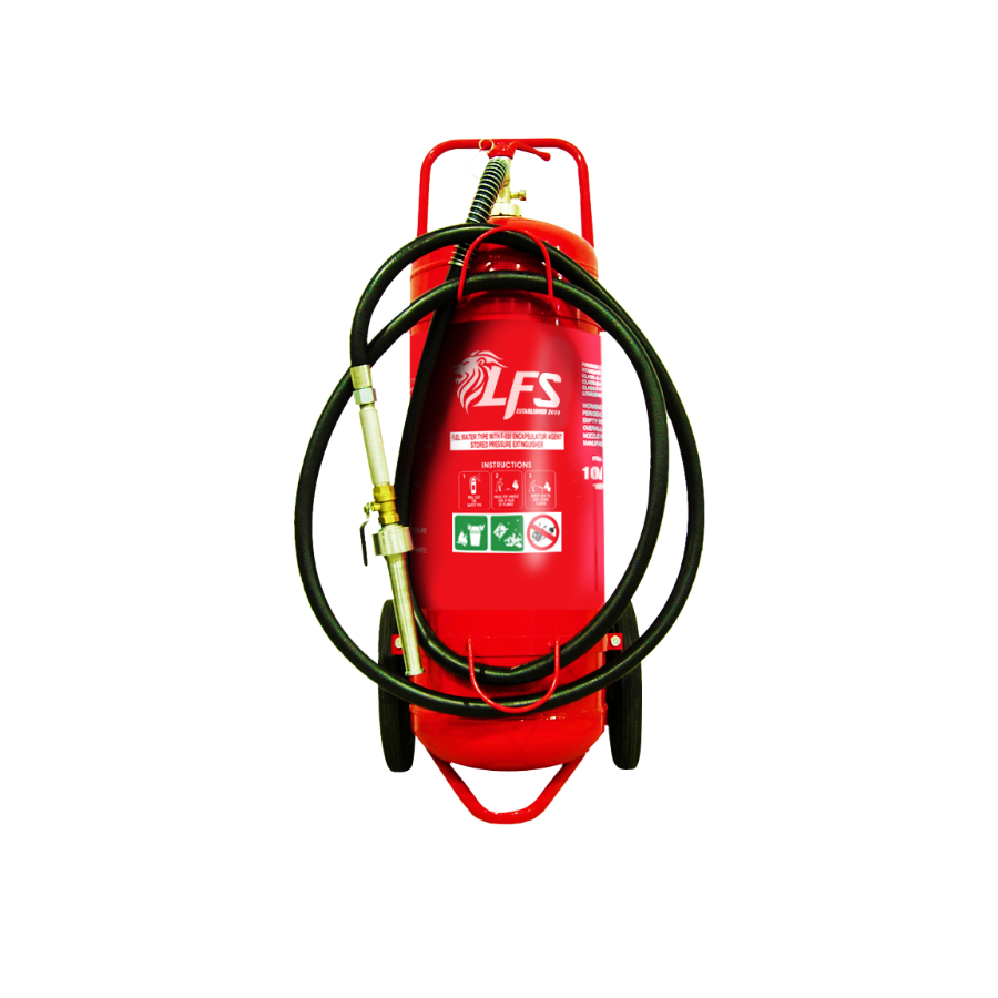45l mobile wheeled LFS fire extinguisher