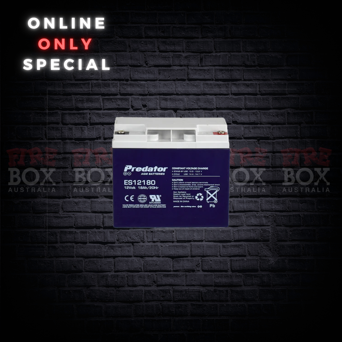 12V 18Ah Sealed Lead Acid Battery