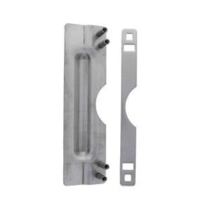 Carbine BP-LR, Concealed, Rear Fix, Lockset Blocker Plate, Boxed, Stainless Steel - Premium Door Hardware from Carbine - Shop now at Firebox Australia