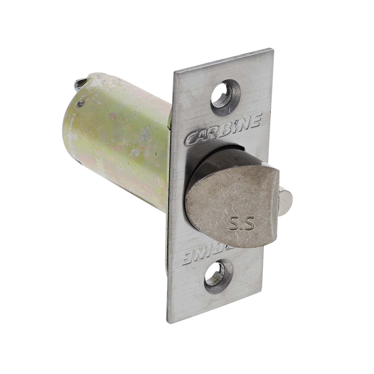 Carbine cylindrical 70mm deadlatch stainless steel - Premium Door Hardware from Carbine - Shop now at Firebox Australia
