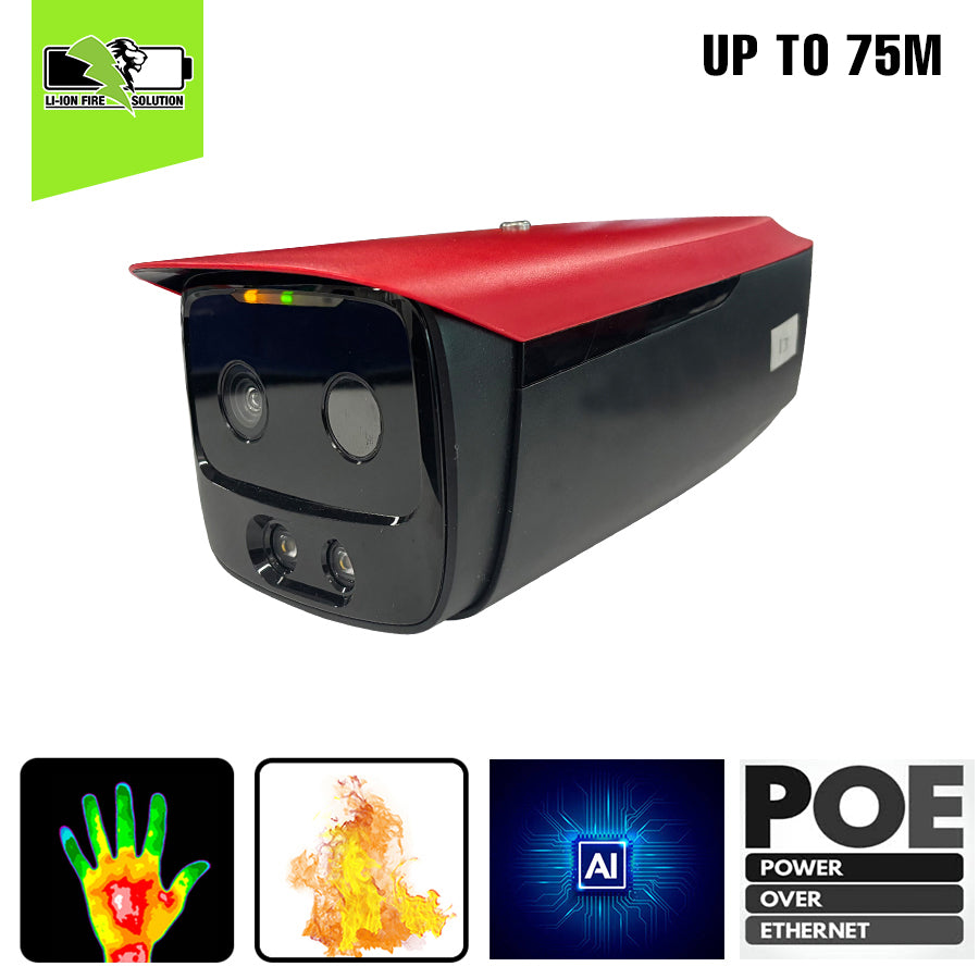 Flame Detection Bullet Network Camera