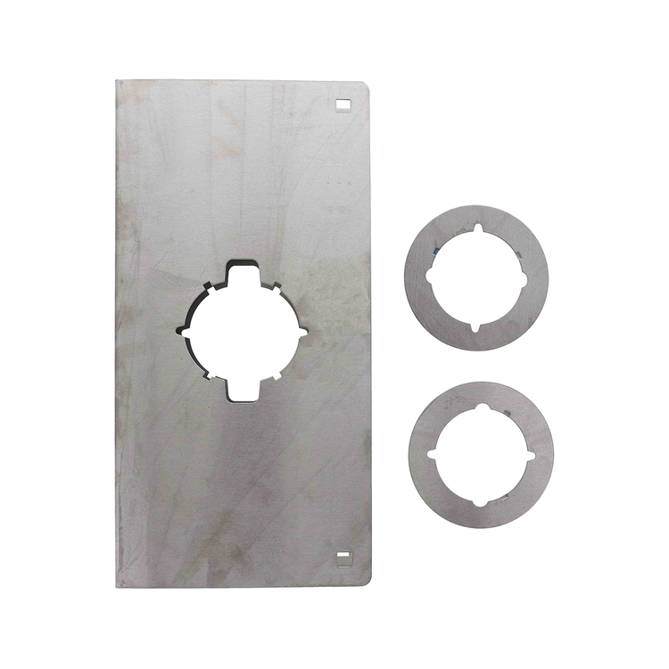 Carbine DS6-7-32 Door Saver Plate, Suits 32MM Door, 60-70mm back set, 270MM X 130MM  X 0.7MM, Stainless Steel - Premium Door Hardware from Carbine - Shop now at Firebox Australia