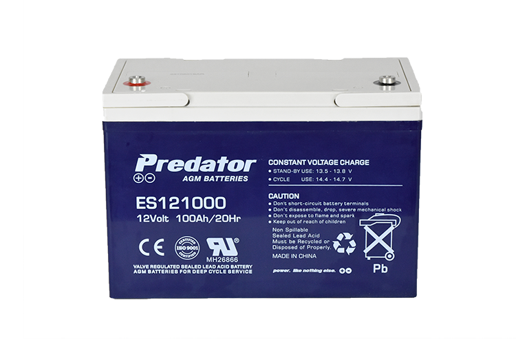 12V 100Ah Sealed Lead Acid Battery - Premium Batteries from Predator - Shop now at Firebox Australia