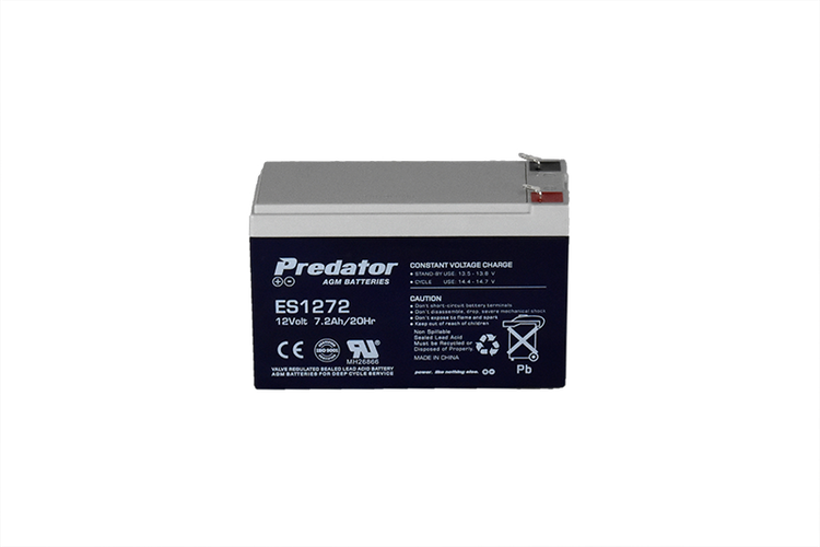 12V 7Ah Sealed Lead Acid Battery - Premium Batteries from Predator - Shop now at Firebox Australia