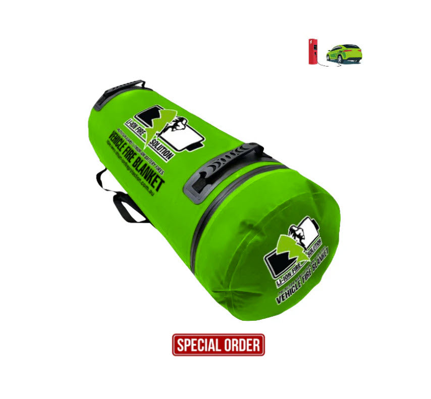 10m x 7.5m Electric Vehicle Fire Blanket to 1700°C