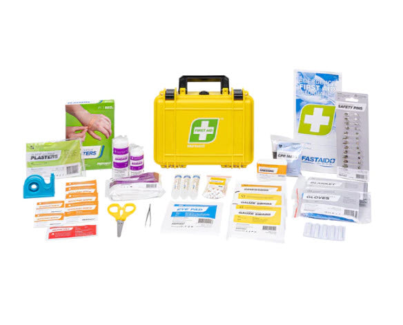 Marine First Aid Kit IP67 Waterproof Case - Premium  from FastAid - Shop now at Firebox Australia