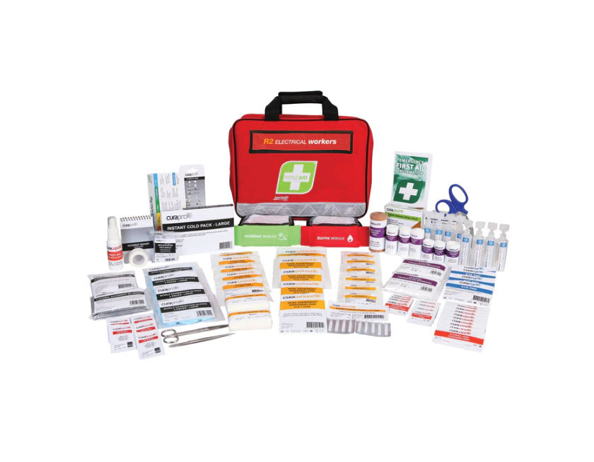 Electrical Workers First Aid Kit, Soft Pack - Premium  from FastAid - Shop now at Firebox Australia