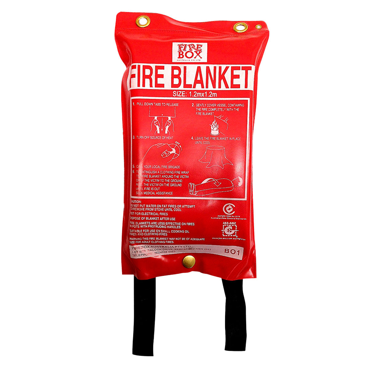 1.2m x 1.2m Fire Blanket - Premium Fire Blankets from Firebox - Shop now at Firebox Australia