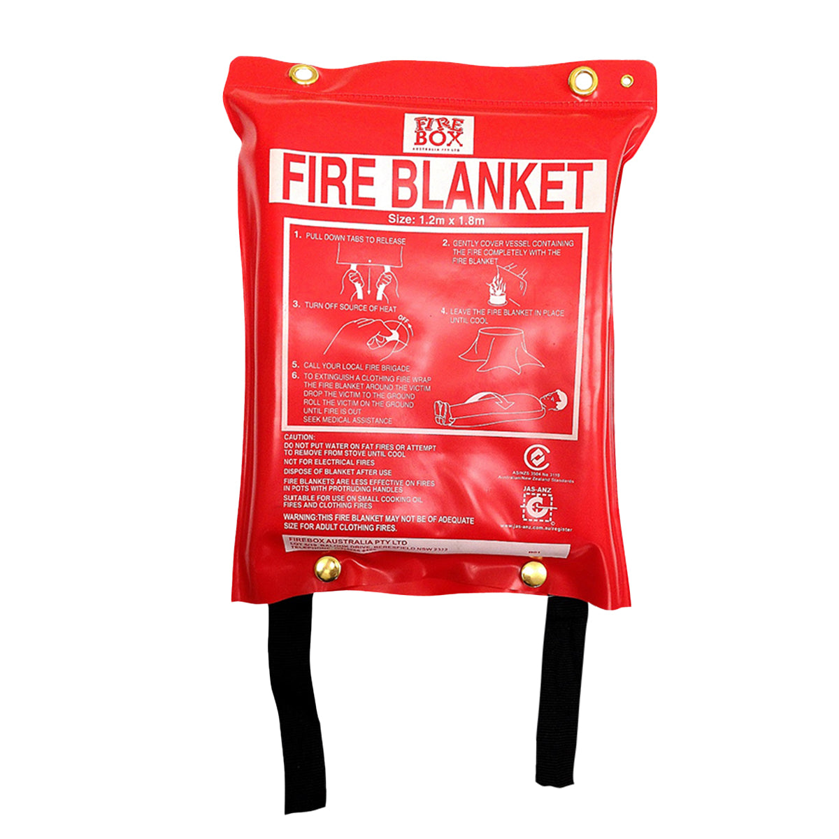 1.8m x 1.2m Fire Blanket - Premium Fire Blankets from Firebox - Shop now at Firebox Australia