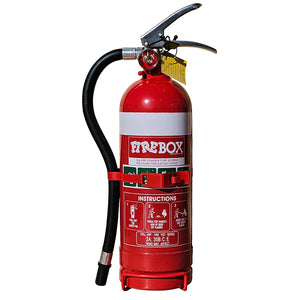 2kg Dry Chemical Powder Extinguisher - Premium ABE Extinguishers from Firebox - Shop now at Firebox Australia