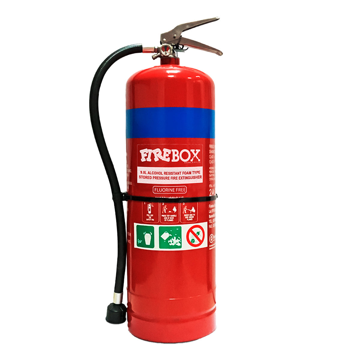 9lt Fluorine Free Alcohol Resistant Extinguisher - Premium Air Foam Extinguishers from Firebox - Shop now at Firebox Australia