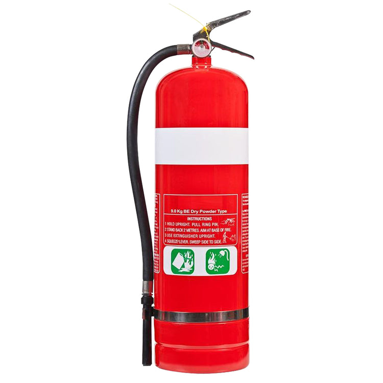 9kg Dry Chemical BE Powder Extinguisher - Premium BE Extinguishers from Multiple - Shop now at Firebox Australia