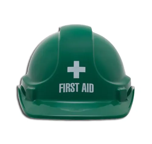 3M/Unisafe Green First Aid Hardhat - Premium  from 3m - Shop now at Firebox Australia