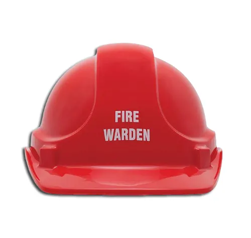 3M/Unisafe Red Fire Warden Hardhat - Premium  from 3m - Shop now at Firebox Australia