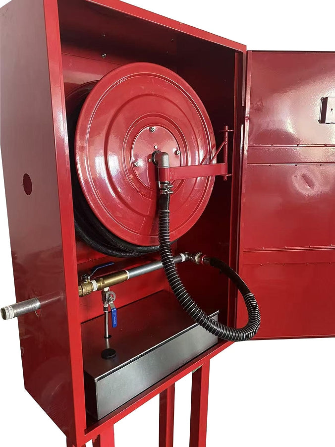 Induction System Fire 30m x 25mm swing arm Fire hose reel induction system in cabinet, comes
