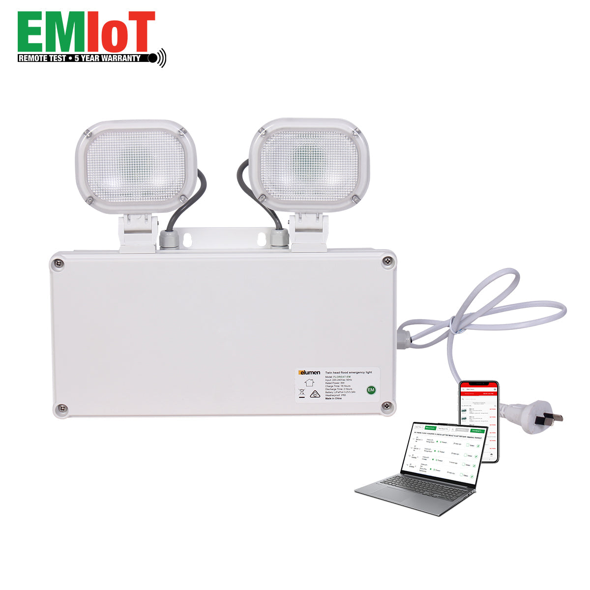elumenLED Flood Light - Remote Test | by Firebox Australia