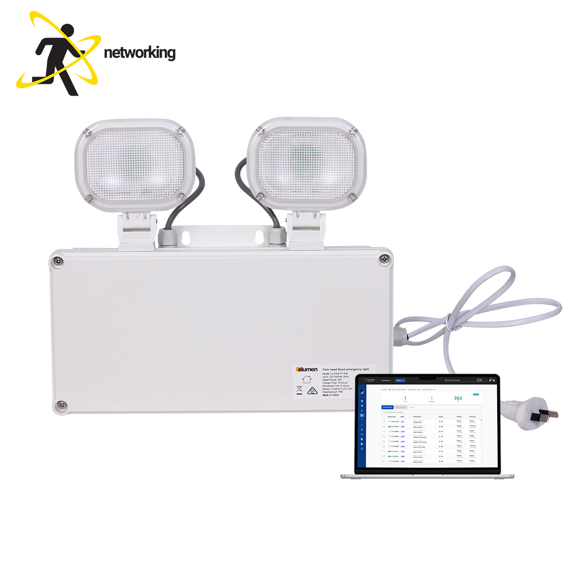 LED Flood Light - Remote Test
