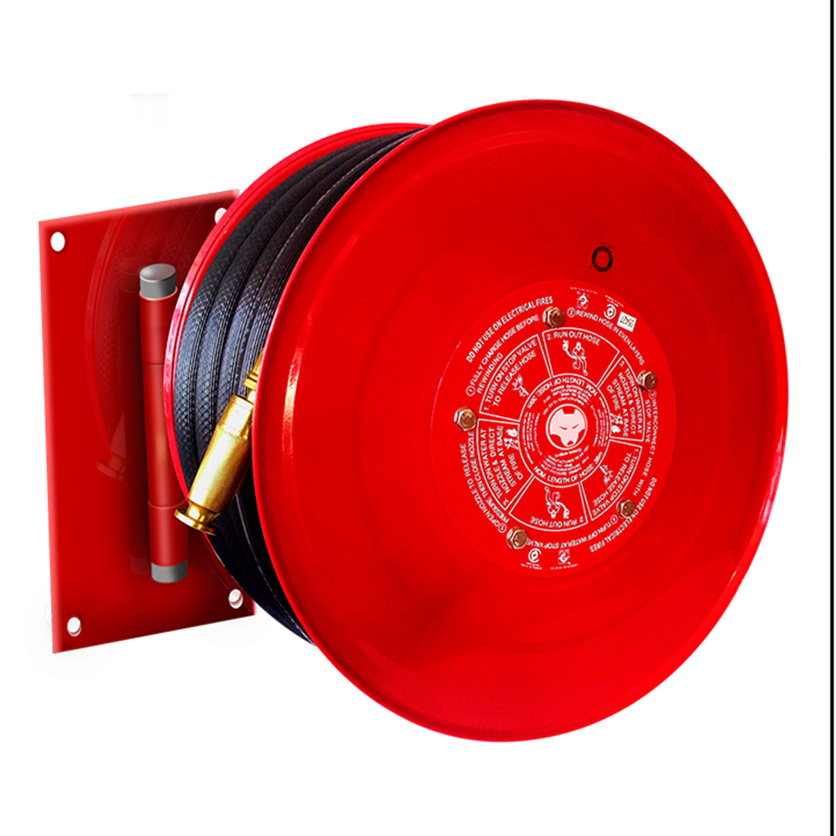 36m x 19mm Swing arm hose Reel - Premium Fire Hose Reels from Wolf - Shop now at Firebox Australia