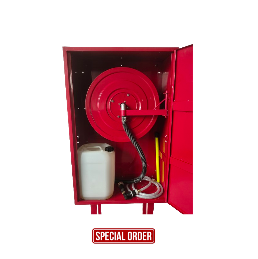 Induction System Fire Wolf Swing Arm 25mm x 30m Fire Hose Reel Induction System