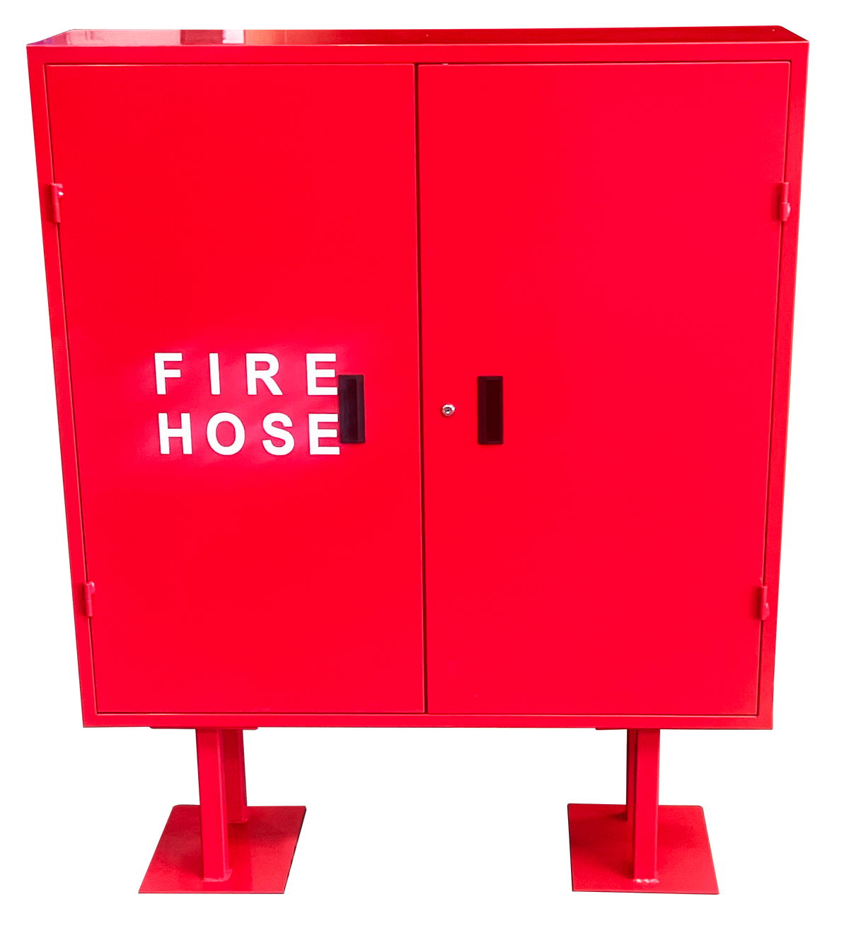 Hose Rack Fire Box WolfLay flat hose cabinet kit with legs & 003LOCK | by Firebox Australia