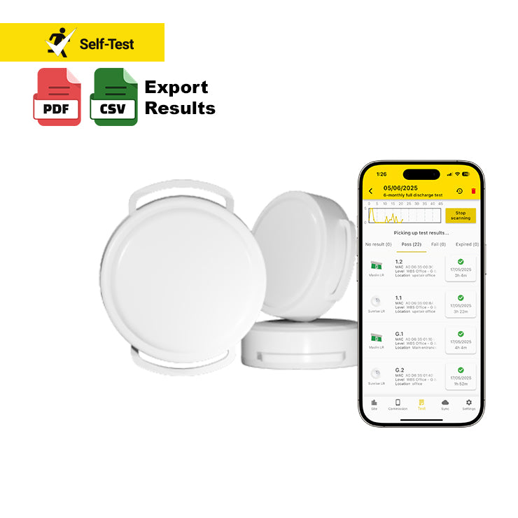 Temperature Sensor ranging from -30°C - 60°C. This version is Self-testing