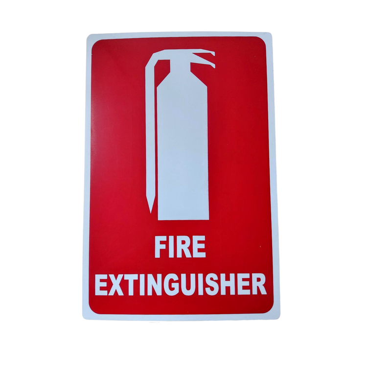 Large Fire Extinguisher Location Sign