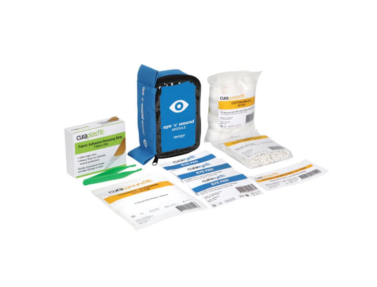 Eye & Wound First Aid Kit module, Soft Pack - Premium  from FastAid - Shop now at Firebox Australia