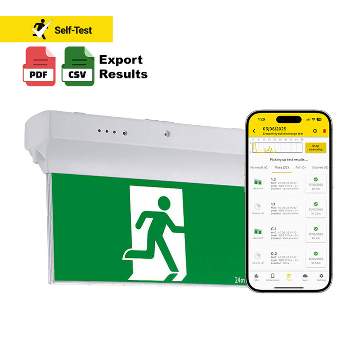 Self Test Emergency Lighting