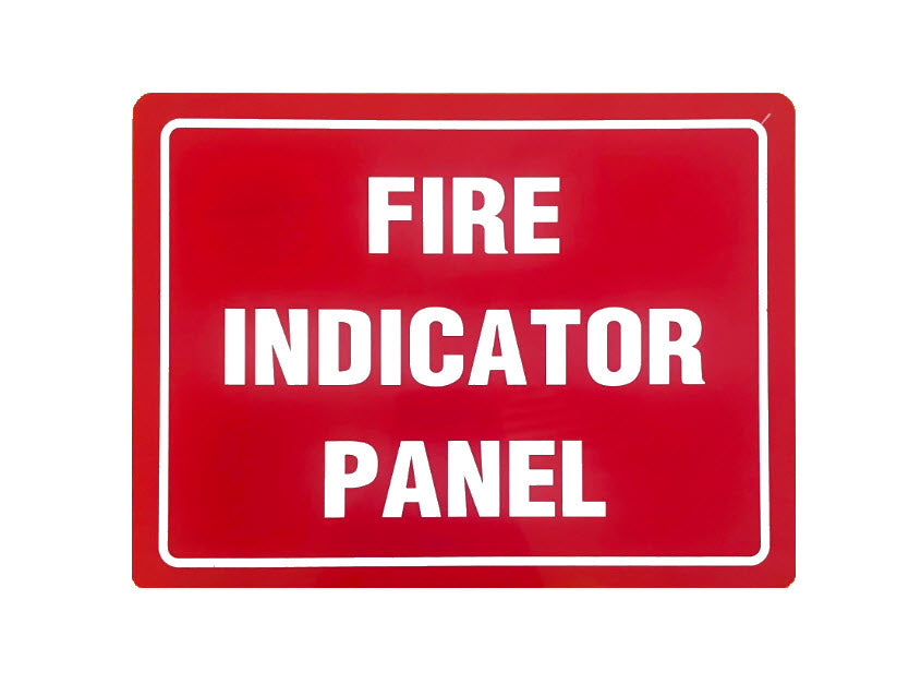 PVC Fire indicator panel Sign - Premium  from Firebox - Shop now at Firebox Australia
