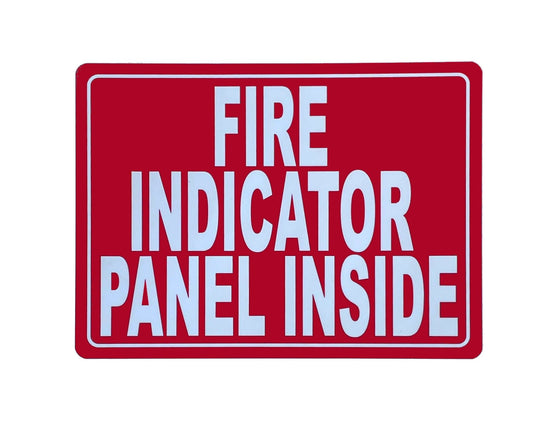 FireboxPVC Fire indicator panel inside Sign | by Firebox Australia