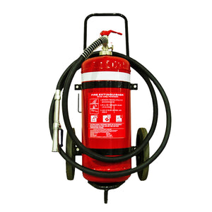 25kg ABE mobile wheeled fire extinguisher - Premium ABE Mobile Extinguishers from Firebox - Shop now at Firebox Australia