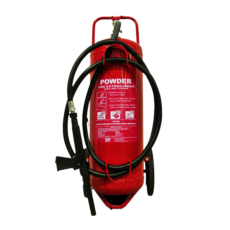 50kg ABE mobile wheeled fire extinguisher - Premium ABE Mobile Extinguishers from Firebox - Shop now at Firebox Australia