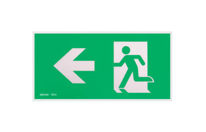 Left Arrow Mile Pictogram 40m - Premium  from elumen - Shop now at Firebox Australia