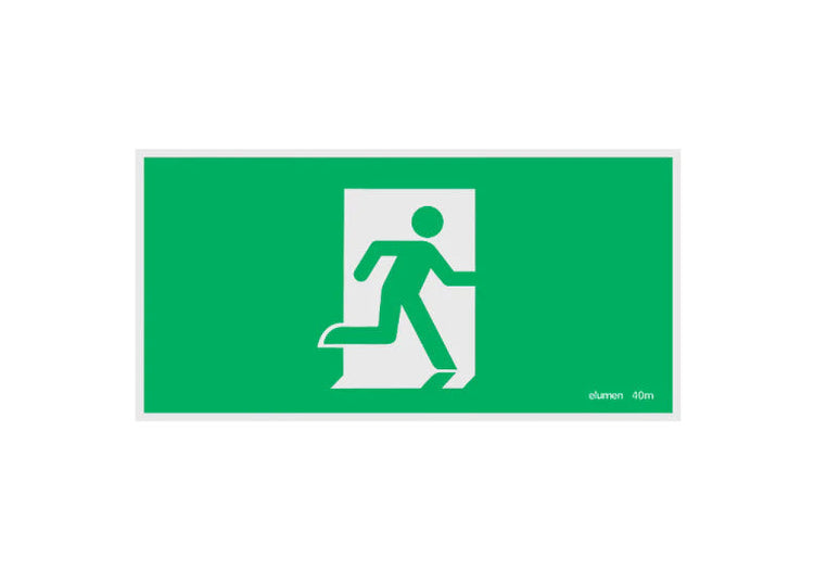 Running Man Mile Pictogram 40m - Premium  from elumen - Shop now at Firebox Australia