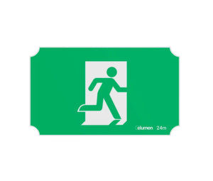 Running Man Whale Pictogram 24m - Premium  from elumen - Shop now at Firebox Australia